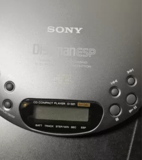 sony索尼D-321随身听cd机dism...