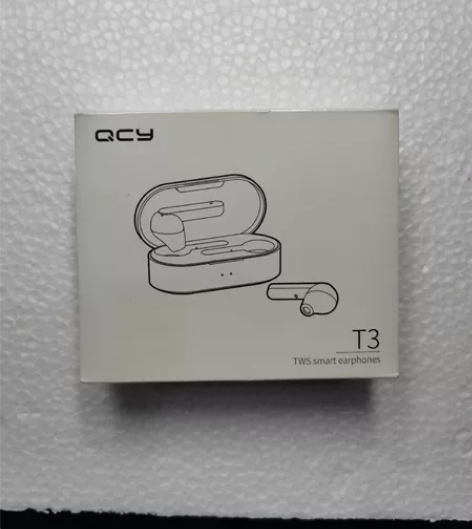 未拆封正品全新QCY真无线蓝牙耳机T3黑色...