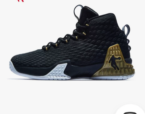 乔丹磨砺篮球鞋男鞋高帮球鞋春季新款球鞋耐磨...