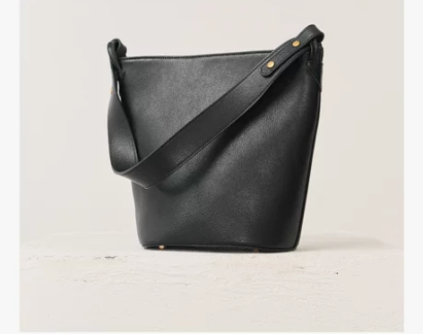 UNISOUL高级感女包真皮水桶包小众简约...