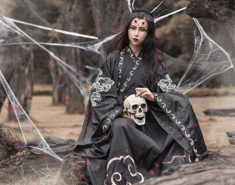 等云来云归正品黑化系原创汉服魏晋风夏秋季男...