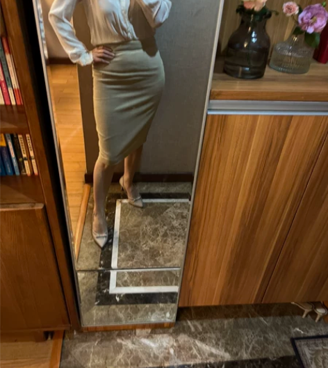 全新宝姿OL铅笔裙，6码适合平时穿s码的 ...