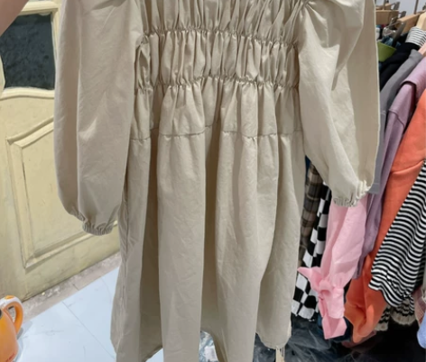 童装店 鹿小梨梨 森系裙子 百分百纯棉 喜...