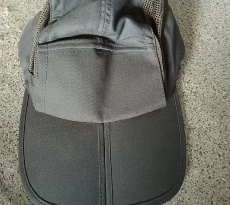 地勤帽机修帽遮阳帽,成色如图,大小可调节。...