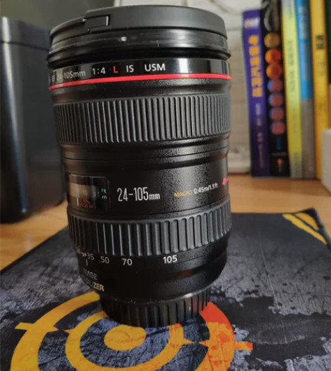 佳能24-105mm镜头,机身上个月被我卖...