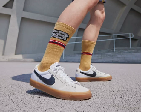 Nike官方耐克开拓者BLAZER男女滑板...