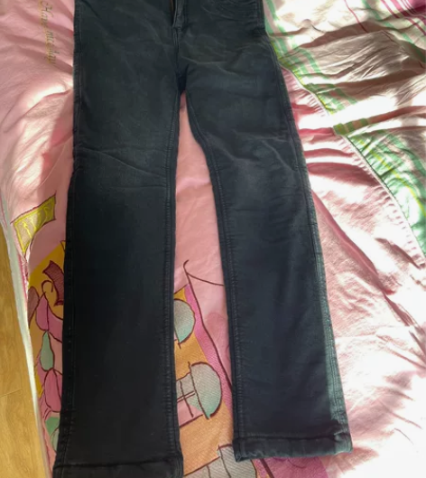 黄金绒加厚牛仔裤,全新没穿过无标,努力了减...