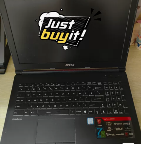 微星GL62M游戏本笔记本电脑，大学生自用...