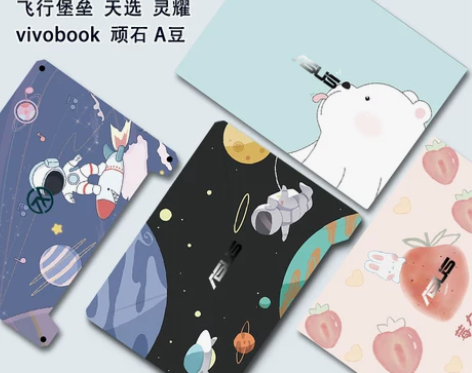华硕天选2笔记本电脑贴纸Vivobook1...