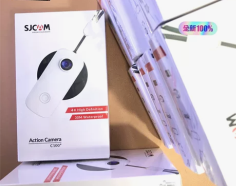 sjcam c100+4k运动相机摩托车骑...