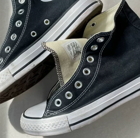 匡威converse经典款高帮 有鞋带 没...