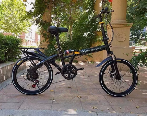 奔驰20寸折叠自行车成人男女式变速折叠单车...