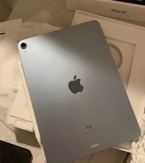 ipad Air4 深空蓝64GB送苹果二...