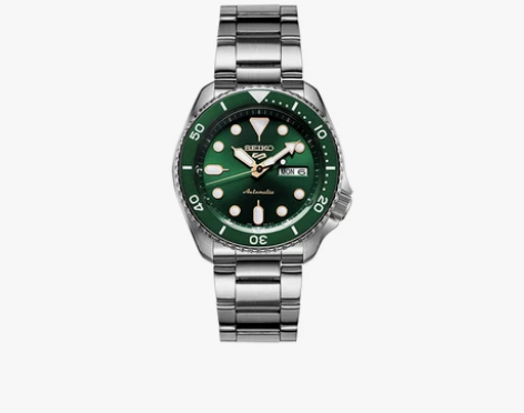 SEIKO精工5号官方手表男日本绿水鬼机械...