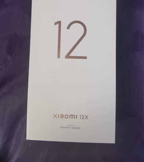 小米12x在保 8+128g 外观轻微掉漆...