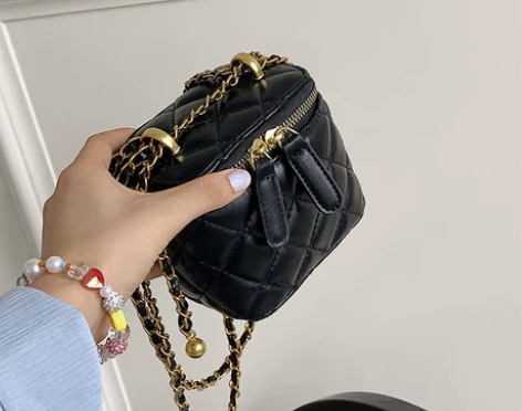 菱格链条包包女夏季百搭斜挎包2021新款潮...