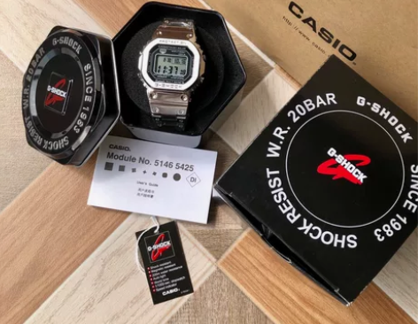 CASIO 卡西欧 G-SHOCK 金属进...