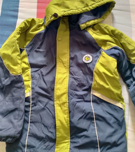 扬州翠岗中学校服，男棉袄，160的，照片为...