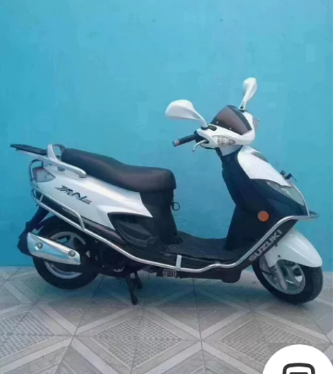 二手摩托车，踏板车，女装车铃木红巨星125...