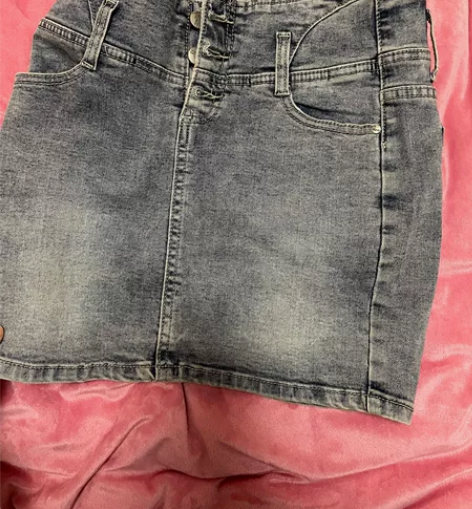 显瘦高腰半身裙女2022夏季新款包臀裙牛仔...