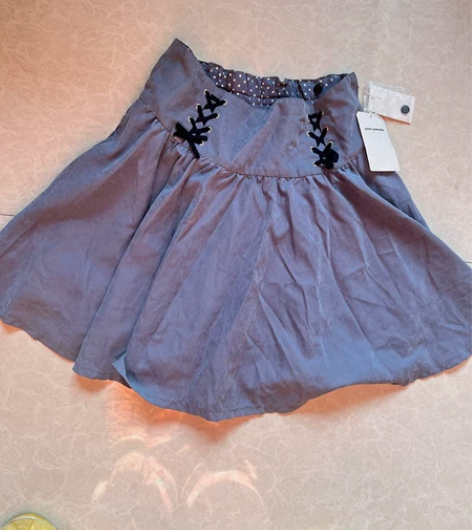 日单贵牌，Pom ponette 雾霾蓝短...