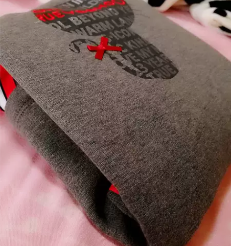 英氏yeeho 加绒长袖连衣裙卫衣裙女童连...