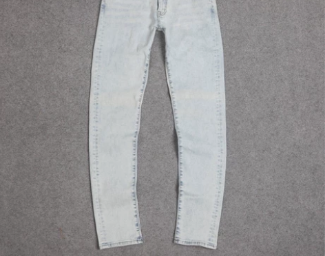 剪标外贸 男式高弹力 锥形修身铅笔裤 日系...