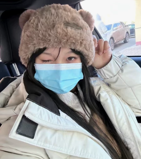 可爱小熊耳朵毛绒帽秋冬季保暖显脸小 还有白...