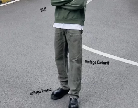 现货carhartt 卡哈特b136 双膝...
