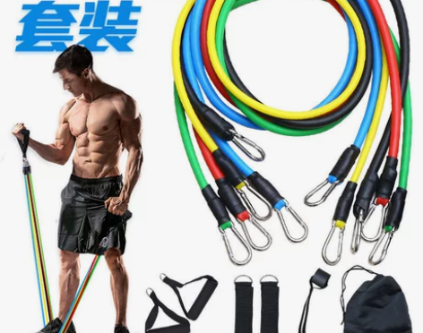 弹力绳健身男弹力带胸肌训练器材拉力带阻力带...