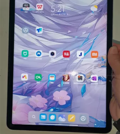 小米平板5pro,6+256白色版本,买来...