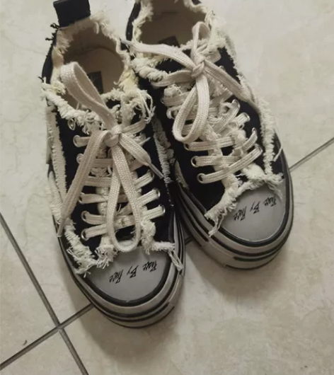 厚底帆布鞋，35码。没有清理。9新。 感兴...