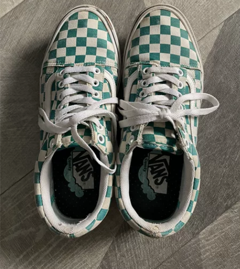 vans滑板鞋 成色如图