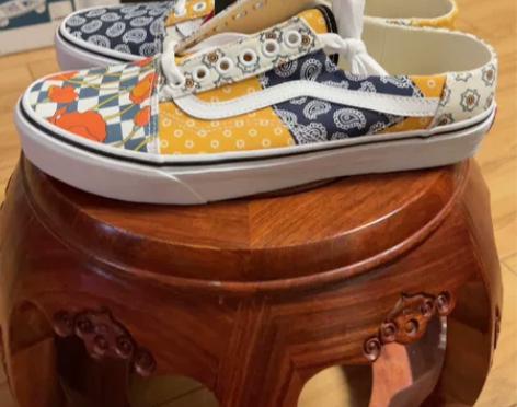 vans 腰果花半拖 42.5 全新无瑕疵...