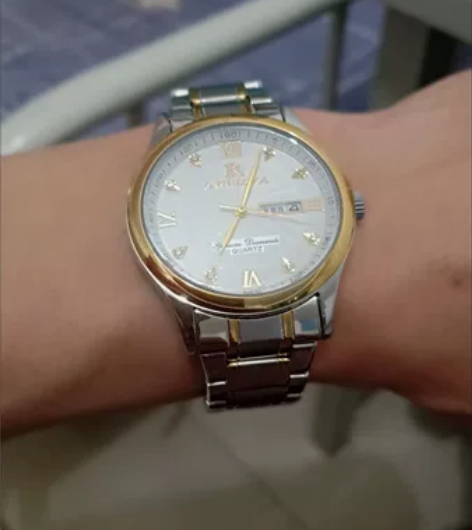 手表全新的机械手表，自动发条，公司年底福利...