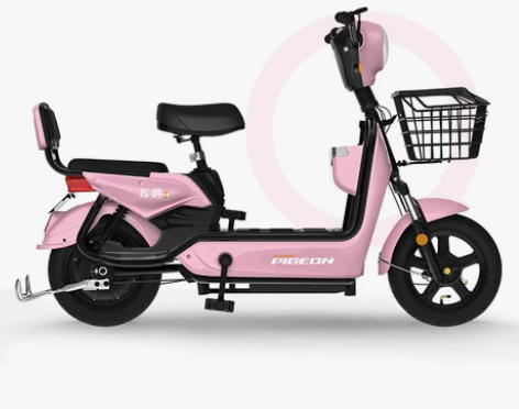 飞鸽新国标电车48V电动车小型亲子代步电瓶...