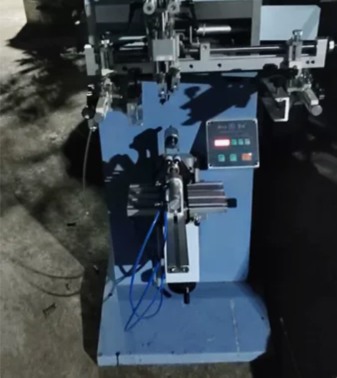 三鑫丝印机，平曲两用，250行程，9成新闲...