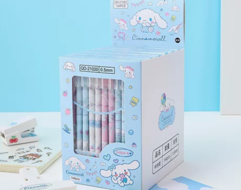 玉桂狗中性笔黑笔12支（如图全新）12米包...