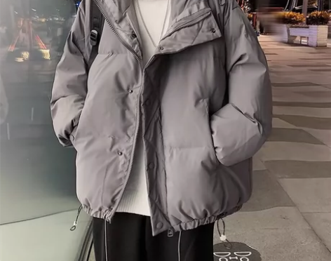 羽绒服男冬季新款港风加厚ins潮流百搭纯色...