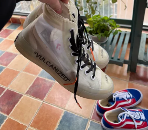 匡威ow 40码 拿去玩