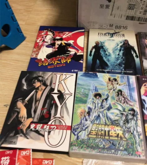 圣斗士星矢 图中全部DVD,各种电视剧、动...