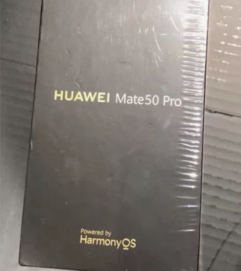 华为mate50pro黑色512g 全新未...