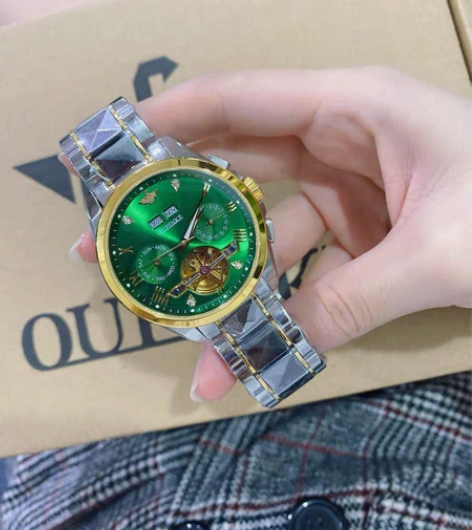 瑞士认证欧品客正品牌手表男士机械表 全自动...