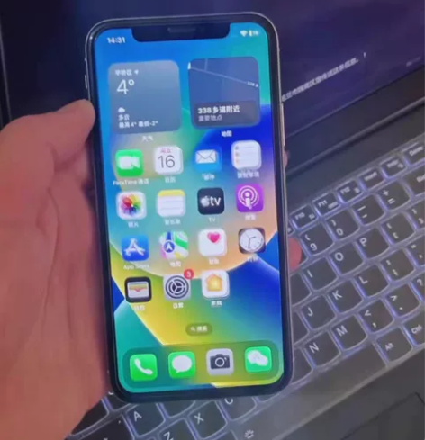 iPhone X 上个月刚换的屏幕和电池电...