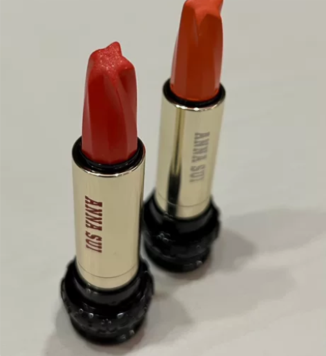 安娜苏ANNASUI星星口红 涂过一次 色...