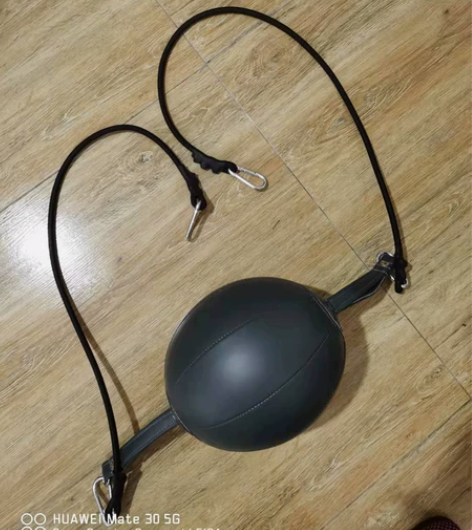 全新 真皮纯牛皮灰色黑色颜色拳击搏击速度反...