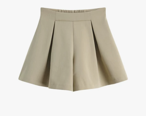 张大奕 时尚短裤女秋冬款2019新款外穿宽...