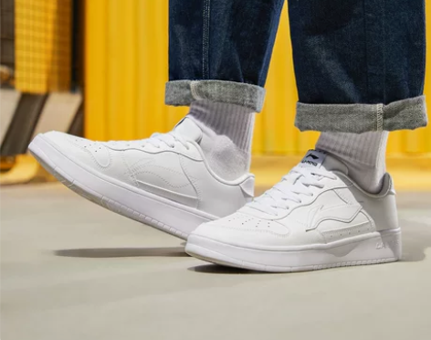 冬季鞋李宁男鞋男板鞋男士秋季小白商场同款