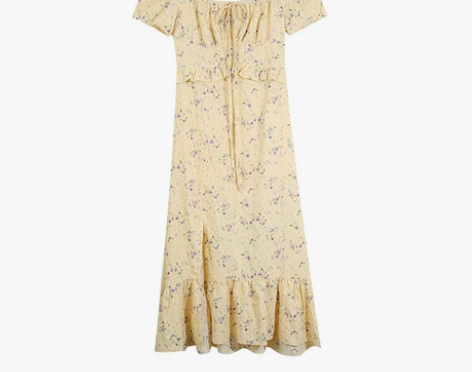 DREAM SEVEN77 碎花连衣裙女夏...