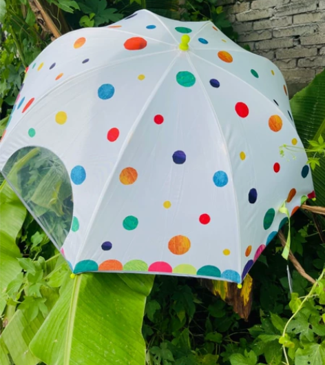 mideer好饿的毛毛虫系列晴雨两用学生直...